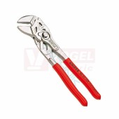 8603180 KNIPEX Kleště paralelní, niklované, rukojeti potažené PVC, 0-35mm, délka 180mm