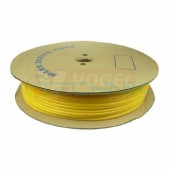 PB 2,0 žlutá PVC popisovací bužírka, vnitřní průměr 2,0mm žlutá, (bal=200m)