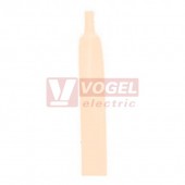 HTI     3,2 TR Smršťovací trubice na cívce, bezhalogenová, tenkostěnná, matná, 3,2/1,6mm transparentní