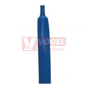 PBF     3,2/1,6 MO Smršťovací trubice 2:1, polyetylen, tenkostěnná, lesklá(1/8") modrá