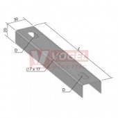 Závěs 500 NZ 500 S zinkování