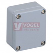 AL 66-3    skříňka hliníková, 64x58x34mm, IP66, RAL7001