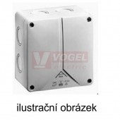 ABOX 040 rozbočovací krabice, prázdná, šedá, 80x80x52mm, IP65 (80430701)