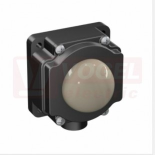 K80-LGRY-PQP EZ light K80F, světelná signalizace, barva ZE, RU, ŽL 18-30V DC, tělo žluté, plochá montáž, zapojení PNP, rozměr d93,1xv80,9xš66,7mm, připojení pigtail (kabel PVC 150mm + konektor M12) IP67 [3077615]