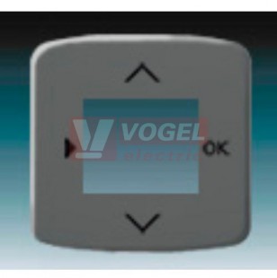 3299A-A40100 S2 Kryt časovače nebo ovladače Busch-Timer, snímače kvality vzduchu; kouřová šedá - Tango