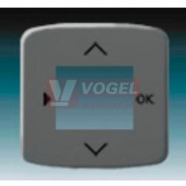 3299A-A40100 S2 Kryt časovače nebo ovladače Busch-Timer, snímače kvality vzduchu; kouřová šedá - Tango