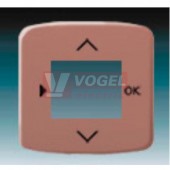 3299A-A40100 R2 Kryt časovače nebo ovladače Busch-Timer, snímače kvality vzduchu; vřesová červená - Tango