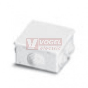 Krabice  65x 65x 32mm, IP44 (00808) termoplast, gum.vývodky