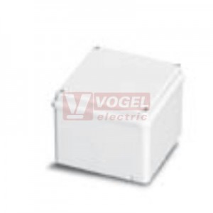 Krabice 100x100x 80mm, IP55 (00851) termoplast, bez vývodek