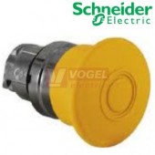 ZB4BW653  Hlavice stiskací hřibová prosvětlená OR, pr.40mm, "stiskni-táhni", integrovaná LED (nelze použít jako nouz.zastavení)