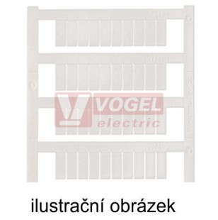 MF 12/5 CABUR MC NE WS MultiCard, štítek bez potisku, bílý, š5mm x v12mm, Cabur, PA66 (1854520000)