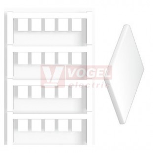 ESG 9/11 K MC NE WS MultiCard, značení přístrojů, štítek bílý 11 x 9mm, samolepící, PA66 (1857440000)