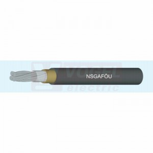 NSGAFÖ-U 1x  4   kabel pryžový 1,8/3kV pro krátké spojení