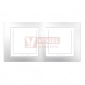 MGU400418 Unica Colors - Krycí rámeček bez dekorativního rámečku dvojnásobný, Polar
