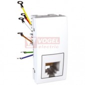 MGU349118 Unica - Zásuvka telefonní RJ12, 6 kontaktů, 1 modul, Polar