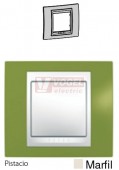 MGU6002566 Unica Plus - Krycí rámeček jednonásobný, Pistacio/Marfil