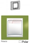 MGU6002866 Unica Plus - Krycí rámeček jednonásobný, Pistacio/Polar