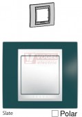 MGU6002877 Unica Plus - Krycí rámeček jednonásobný, Slate/Polar