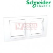 MGU600418 Unica Plus - Krycí rámeček dvojnásobný, Polar