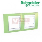 MGU6004863 Unica Plus - Krycí rámeček dvojnásobný, Manzana/Polar