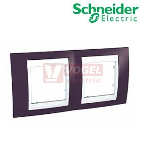 MGU6004872 Unica Plus - Krycí rámeček dvojnásobný, Garnet/Polar