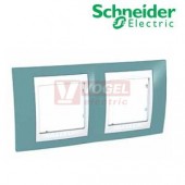 MGU6004873 Unica Plus - Krycí rámeček dvojnásobný, Manganese/Polar