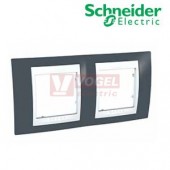 MGU6004877 Unica Plus - Krycí rámeček dvojnásobný, Slate/Polar