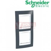 MGU6004V877 Unica Plus - Krycí rámeček dvojnásobný vertikální,Slate/Polar