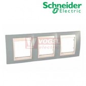 MGU6006565 Krycí rámeček 3-nás., Fog/Marfil (UNICA Plus), VÝROBA UKONČENA