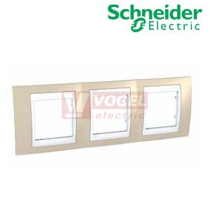 MGU6006867 Unica Plus - Krycí rámeček trojnásobný, Arena/Polar
