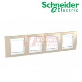 MGU6008867 Unica Plus - Krycí rámeček čtyřnásobný, Arena/Polar