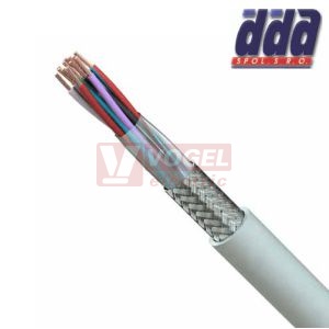 LiYCY   7x0,50 kabel stíněný flexibilní datový, barevné žíly dle DIN 47100 [216007]