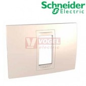 MGU410125 Unica Allegro - Krycí rámeček jednomodulový, Marfil