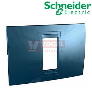 MGU410154 Krycí rámeček 1-modulový, Allegro, Glacier, VÝROBA UKONČENA
