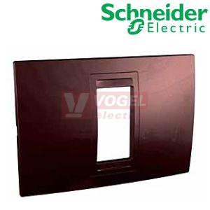 MGU410151 Unica Allegro - Krycí rámeček jednomodulový, Teracota