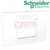 MGU410218 Unica Allegro - Krycí rámeček dvoumodulový, Polar
