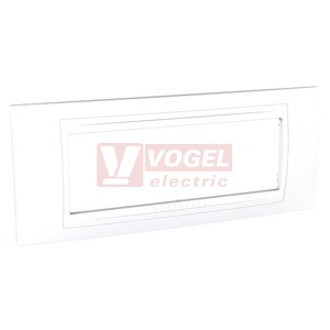 MGU410418 Unica Allegro - Krycí rámeček čtyřmodulový, Polar