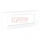 MGU410418 Unica Allegro - Krycí rámeček čtyřmodulový, Polar