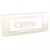 MGU410425 Unica Allegro - Krycí rámeček čtyřmodulový, Marfil