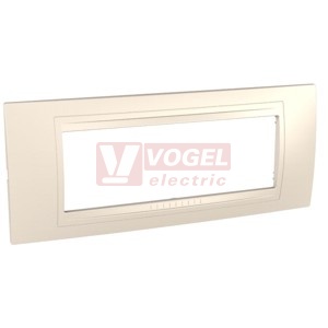 MGU410459 Unica Allegro - Krycí rámeček čtyřmodulový, Cream