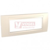 MGU410459 Unica Allegro - Krycí rámeček čtyřmodulový, Cream
