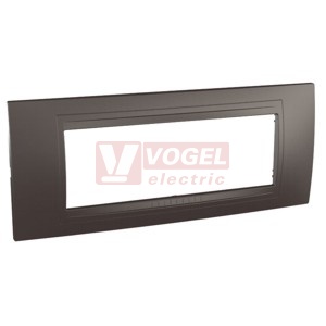 MGU410462 Unica Allegro - Krycí rámeček čtyřmodulový, Grafit