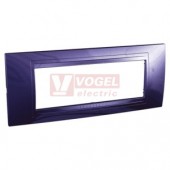 MGU410442 Unica Allegro - Krycí rámeček čtyřmodulový, Indigo