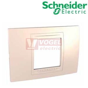 MGU410259 Unica Allegro - Krycí rámeček dvoumodulový, Cream