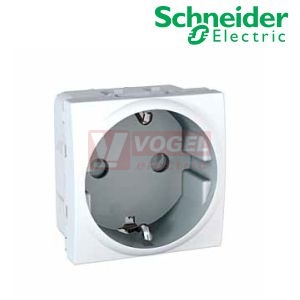 MGU303718 Unica - Zásuvka 230V/16A, 2P+PE Schuko, Polar