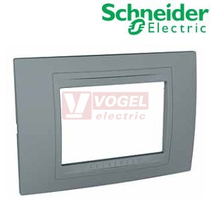 MGU410358 Unica Allegro - Krycí rámeček trojmodulový, Technico