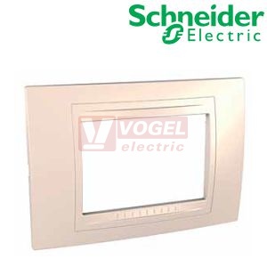 MGU410359 Unica Allegro - Krycí rámeček trojmodulový, Cream