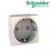 MGU303725 Unica - Zásuvka 230V/16A, 2P+PE Schuko, Marfil