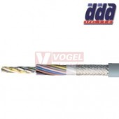 LiYCY  30x0,14 kabel stíněný flexibilní datový, barevné žíly dle DIN 47100 [220017]