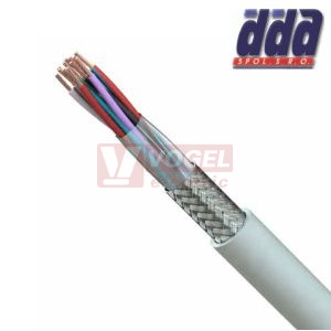 LiYCY   7x0,25 kabel stíněný flexibilní datový, barevné žíly dle DIN 47100 [220033]